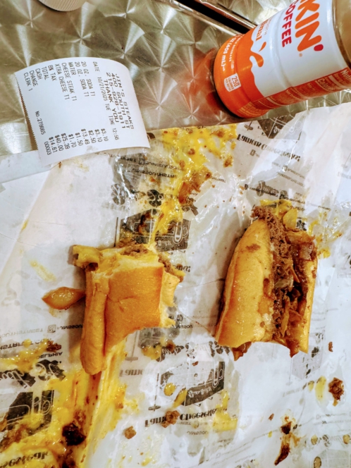 Best cheese steak sandwich in town - at least according to Mark Wiens