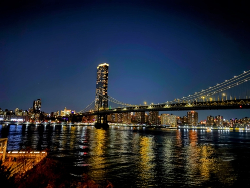 Brooklyn Bridge at night