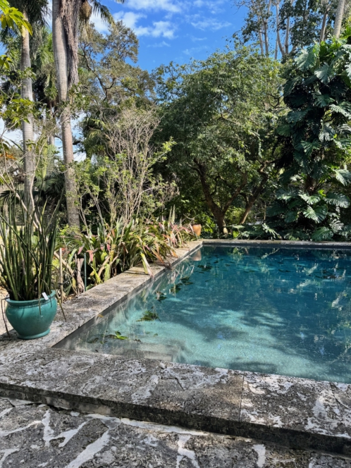 The Kampong - This serene scene is the historic limestone pool at The Kampong, a nine-acre botanical garden located on Biscayne Bay in Miami's Coconut Grove neighborhood.