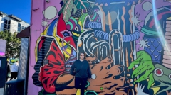 Bicicleta Sem Freio. Wynwood Walls 2022. Wynwood, Miami